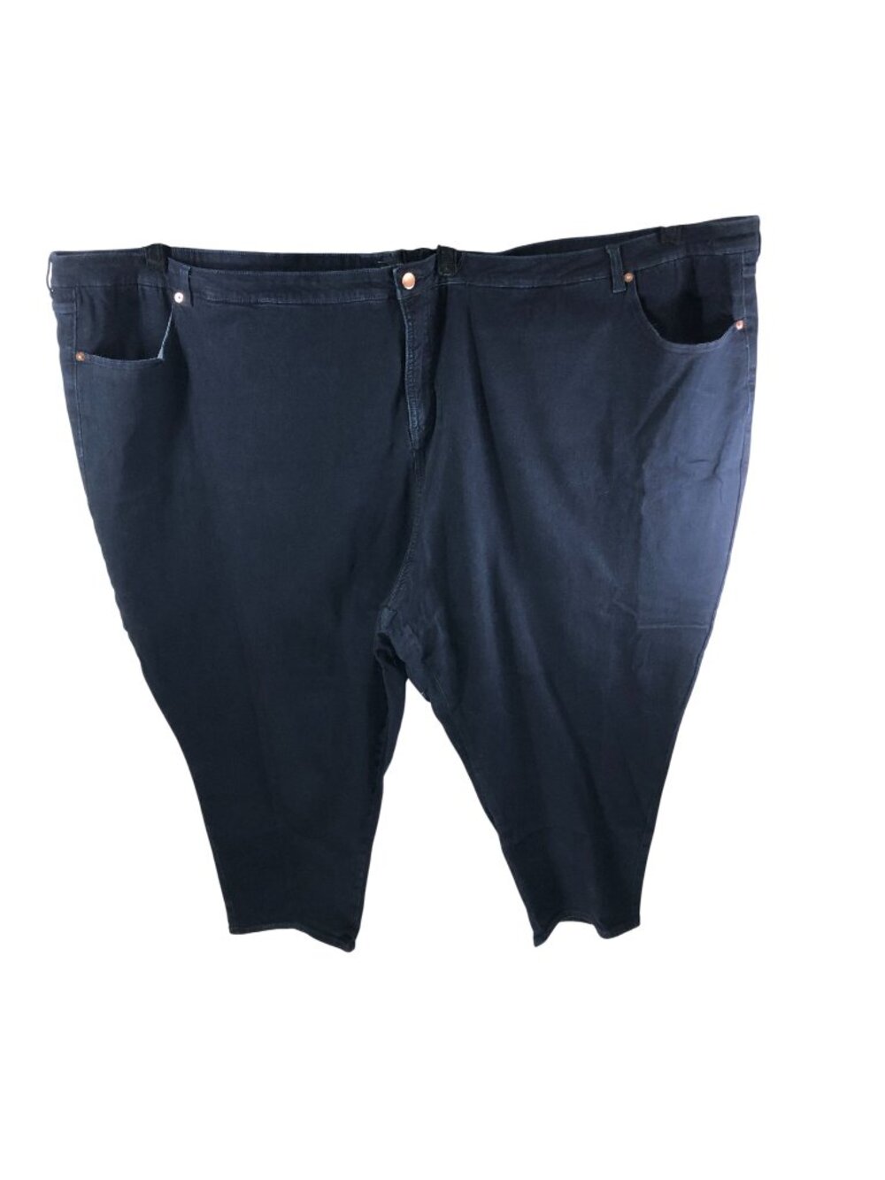 Universal Standard Womens Seine High Rise Skinny Jeans Dark Wash 40P